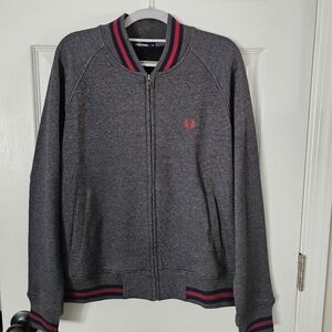 Fred Perry Men's Cotton Bomber Jacket Sz M